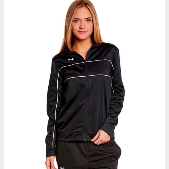NWT Under Armour Team Rival Knit Warm-Up Jacket - Picture 5 of 8